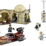 Lego Star Wars Mos Eisley Cantina set on display.