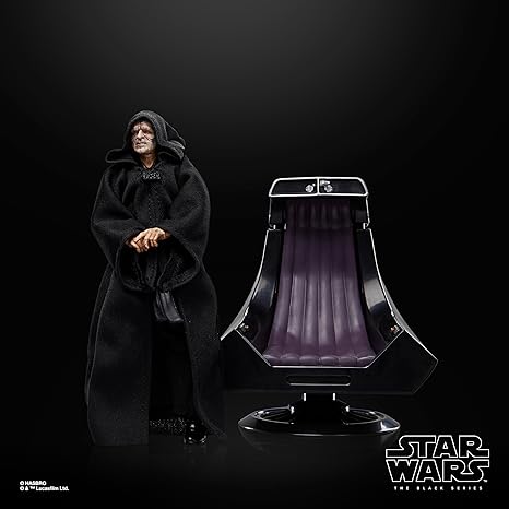Hasbro Star Wars The Black Series Emperor Palpatine & throne