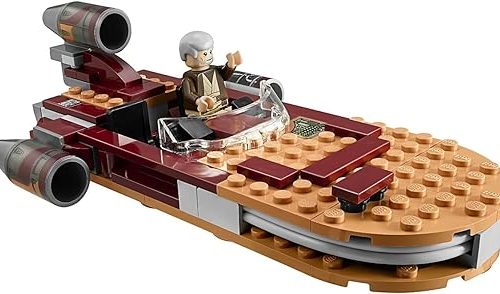 Includes Luke Skywalker\'s Landspeeder.