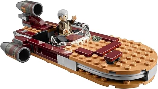 Includes Luke Skywalker\'s Landspeeder.