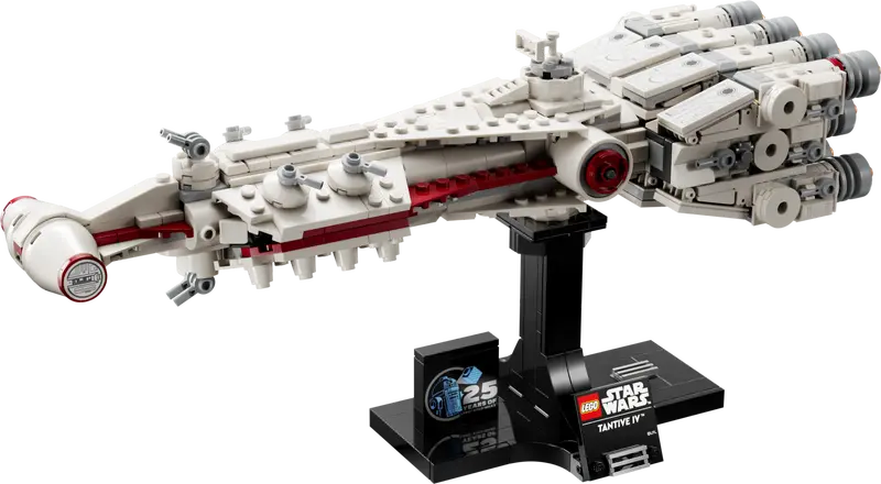 Lego Star Wars Tantive IV on stand