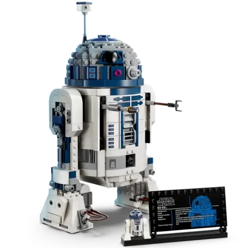 Lego Star Wars R2-D2 with display