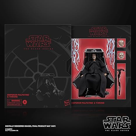 Star Wars Black Series Emperor Palpatine & Throne (Return of The Jedi)