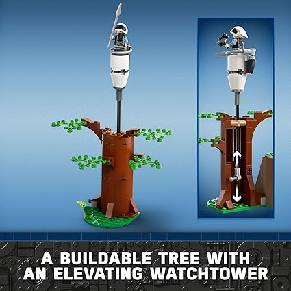 A buildable tree with an elevation watchtower.