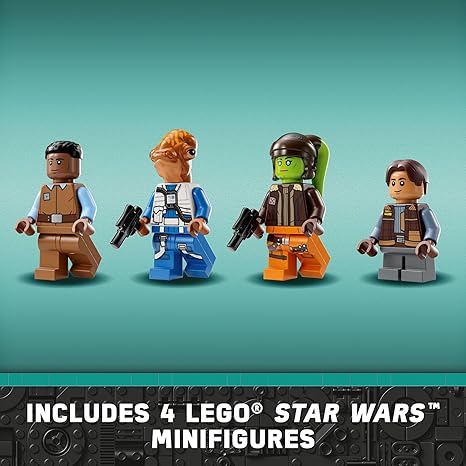 Lego Star Wars Ghost & Phantom II minifigures.