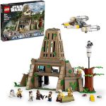 Lego Star Wars Yavin 4 Rebel Base set displayed next to box.