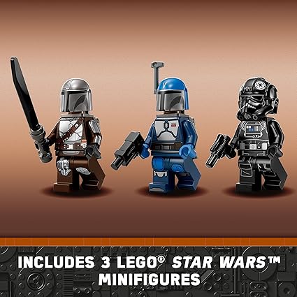Includes 3 Lego Star Wars Minifigures.