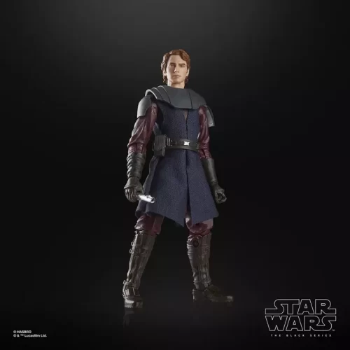 Hasbro Star Wars The Black Series Anakin Skywalker Ahsoka 3/4 view.