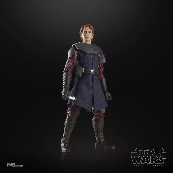 Hasbro Star Wars The Black Series Anakin Skywalker Ahsoka 3/4 view.