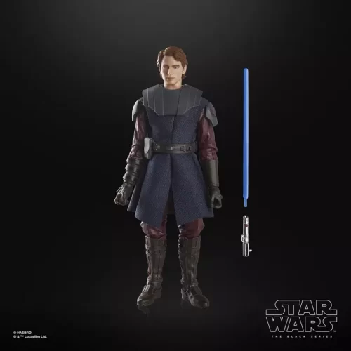 Hasbro Star Wars The Black Series Anakin Skywalker Ahsoka with accessories.