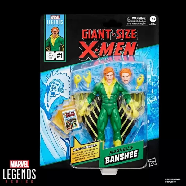 Hasbro Marvel Legends Series Giant-Size X-Men in packaging.