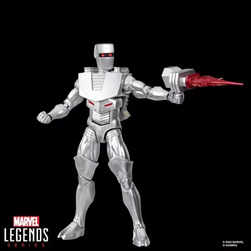 Hasbro Marvel Legends Series Rom Spaceknight with neutralizer and blast effect in left hand.