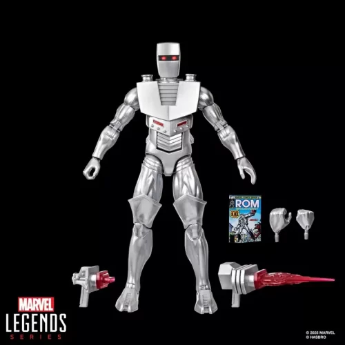 Hasbro Marvel Legends Series Rom Spaceknight with accessories.