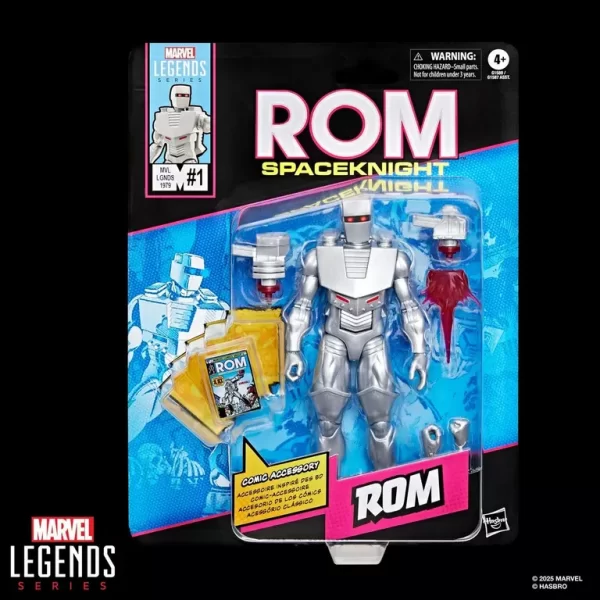 Hasbro Marvel Legends Series Rom Spaceknight in packaging.