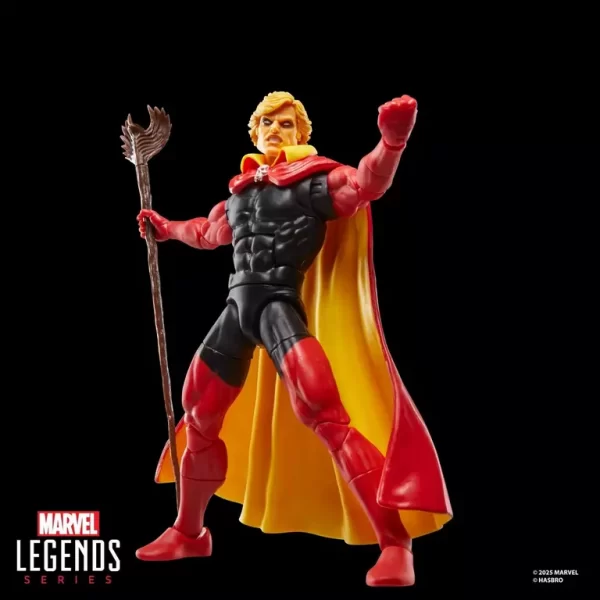 Hasbro Marvel Legends Series Adam Warlock Infinity Gauntlet with fist raised.