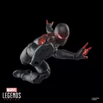 Hasbro Marvel Legends Ultimate Spider-man swinging.