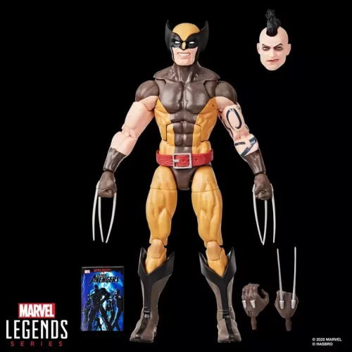 Hasbro Marvel Legends Daken Wolverine with accessories.