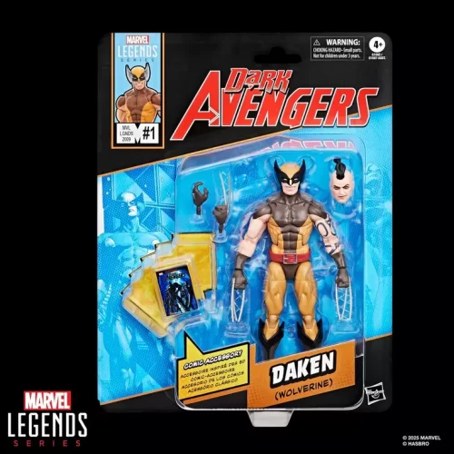 Hasbro Marvel Legends Series Daken Wolverine in packaging.