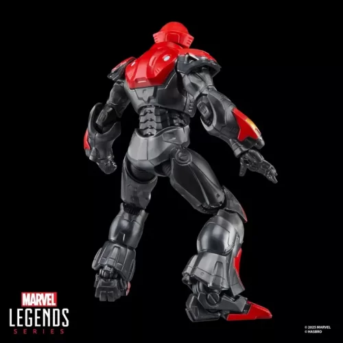 Hasbro Marvel Legends Series Ultimate Iron Man back of figure.