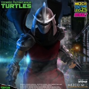 Mezco Toyz One:12 Collective Teenage Mutant Ninja Turtles Shredder. Mezco Toyz Fair 2025 reveal.