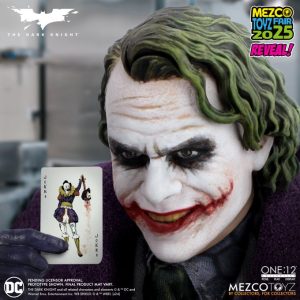 Mezco Toyz One:12 Collective The Joker from The Dark Knight reveal.